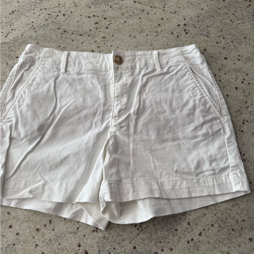 Loft’s Monroe Chino Women's White Shorts